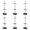 6 Pack: 18" Black Steel Adjustable Tabletop Easel by Studio Décor®